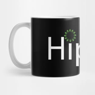 Hippy artistic text design Mug